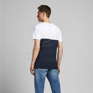 T-shirt pour homme en coton 100% respirant de haute qualité, best-seller, style streetwear décontracté - Product Image 3