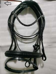 Bride de course de chevaux en cuir réglable de haute qualité Halters de course de chevaux de haute qualité - Product Image 4
