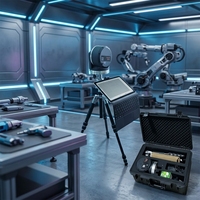 Plantilla Láser Digital 3D MK para Medición de Precisión en Varias Encimeras de Cocina