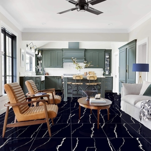 Explora diseños exclusivos de azulejos de porcelana de 60x60cm de líderes indios acabado de superficie Premium azulejo de pared con acabado de mármol de buena calidad - Product Image 5