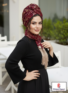 Elegantes diademas bordadas para marcas corporativas con opciones de tela personalizadas - Product Image 6