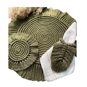 Soporte de pañuelos de macramé de aspecto lujoso, diseño moderno, aspecto creativo, Decoración de mesa, precio barato, el mejor soporte de pañuelos de acabado - Product Image 1