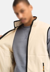 Polaire sans manches gilet vestes hommes décontracté hiver échauffement fermeture éclair 2025 polaire pull hauts veste hommes - Product Image 4