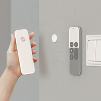Sans poinçonnage Prise d'aspiration magnétique circulaire murale Télécommande Support de stockage fixe