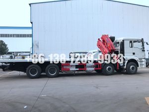 Camion de dépannage à plateau plat de 15 tonnes, 18 tonnes, 20 tonnes, année 2024, avec grue, état neuf, transmission manuelle diesel, prix de vente - Product Image 5