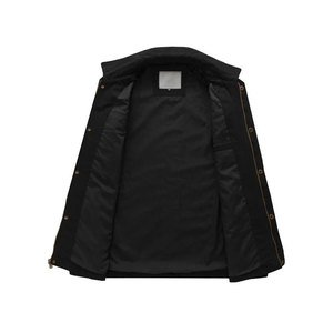 Veste pour homme avec fermeture à glissière Vêtements d'extérieur légers et élégants pour une protection par tous les temps Veste durable pour l'extérieur - Product Image 3