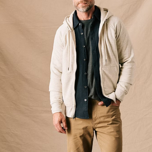 100% coton surdimensionné zippé Vintage Wash pull à capuche sweat-shirt décontracté avec logo personnalisé pour la saison d'hiver - Product Image 3