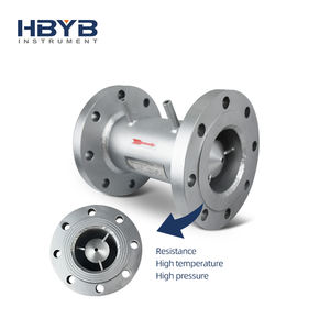 中国智能碱氢氧化钠NaOH氨水316l法兰式v型锥形流量计制造商 - Product Image 2