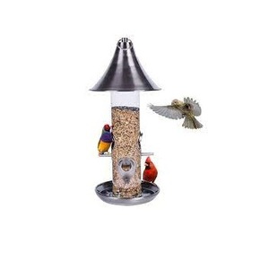 อุปกรณ์ให้อาหารนกทองแดงป่าสำหรับแขวนนก,ท่อใส่ต้นไม้แบบตาข่ายใช้ในสวน - Product Image 3