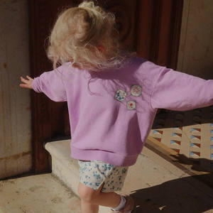 Nuova Felpa Cartoon Ks Autunno 2025 per Ragazzi, Felpe Casual in Cotone a Righe per Bambini - Product Image 6