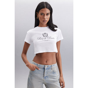 T-shirt pour femme ETHIQUET MORAN 100% coton - Product Image 1