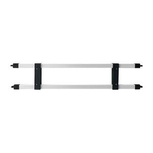 Retractable Traffic Barrier Warning Sign Holder Guardrail Type Made of Aluminum Alloy and <b>Plastic</b> <b>Profile</b> Product - Product Image 1