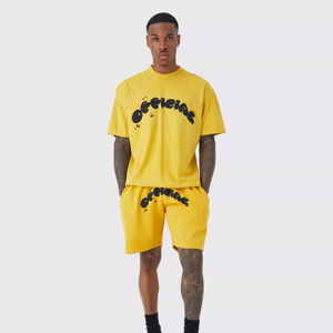 Camiseta de algodón pesado 100% con serigrafía personalizada, camisetas de hombre con serigrafía de tamaño y colores personalizados - Product Image 2