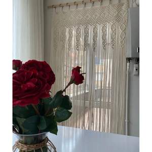 Handmade Bohemian Macrame <b>Wall</b> Curtain Beautiful Rattan <b>Wall</b> Hanging for Home Decor <b>Framed</b> Pattern <b>Wall</b> Vase - Product Image 1