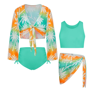 2025 nuevo diseño conjunto de Bikini para mujer para adultos completo personalizado sublimación impresa mujeres Bikinis conjuntos para ropa de playa - Product Image 1