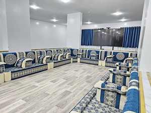 Sofá estilo Majlis árabe, diseño clásico, elegante conjunto para sala de estar, asientos de esquina de lujo, diseño que ahorra espacio - Product Image 3