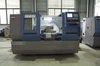 Tour CNC de haute précision de Chine, mini tour CNC automatique de haute précision, tour CNC à banc plat pour métaux CK6150