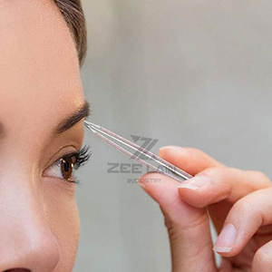 Pinces à épiler en acier inoxydable de haute qualité, durables et écologiques, qualité A+, fabriquées au Pakistan - Product Image 6