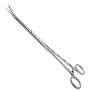 <b>Stainless</b> <b>Steel</b> Curved Forceps Surgical Instruments Best Supplier Surgical Forceps for Surgery by INNOVAMED - Product Image 1