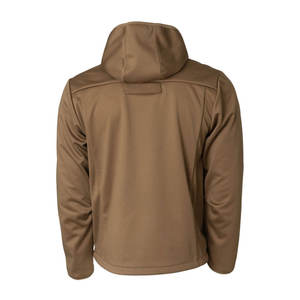 Hombres al aire libre transpirable impermeable suave Shell pesca montañismo impermeable chaqueta cierre de cremallera cortavientos - Product Image 3
