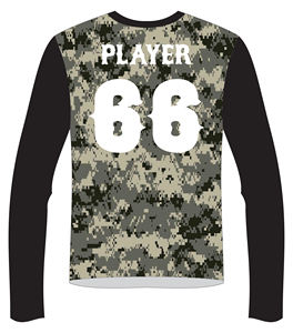 Camisas de compresión Rashguard de diseño sublimado de manga larga para hombre - Product Image 3