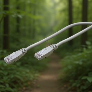 30.0m Grey CAT-6 <b>Patch</b> <b>Cable</b> for 1 GBit Networks <b>Cable</b> Management & Accessory - Product Image 3