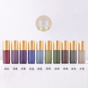 Venta al por Mayor de Botellas de Vidrio Recargables de 5ml y 10ml con Rodillo para Aceites Esenciales, Perfumes y Aplicadores de Aceite para Ojos - Product Image 4