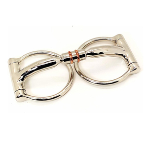 Logotipo personalizado TAMAÑO DE ACERO INOXIDABLE Durable Horse Racing Snaffle Bits Nuevo mejor estilo de alta calidad Horse Riding Bits Servicio OEM - Product Image 2