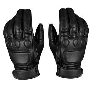Gants de Moto en Cuir pour Homme, Respirant, Doigt Complet, Antidérapant, Compatible avec Écran Tactile, Protection de Course Sportive - Product Image 6