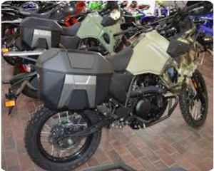 Moto tout-terrain double sport KLR 650 Adventure ABS 2025 neuve d'origine, 400-600 cm³, vitesse maximale supérieure à 80 km/h, États-Unis - Product Image 1