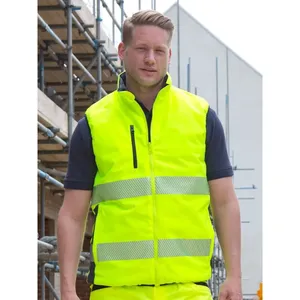 Chaleco de Seguridad Reversible Personalizado con Acolchado Suave y Adhesivos Reflectantes y Luces para Uso Promocional - Product Image 2