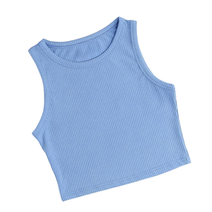 Camiseta sin mangas de verano para mujer, chaleco informal transpirable suave de algodón, fabricante OEM, ropa de verano de moda al por mayor a granel - Product Image 4