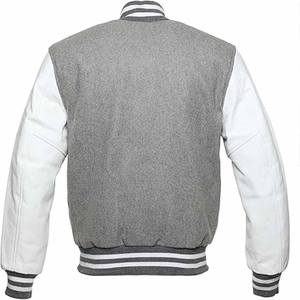 OEM Custom Winter Vintage School College Men's Varisty Jackets Coat Wool Letterman Crop Varsity Jacket made by <b>Dress</b> Sports - Product Image 2