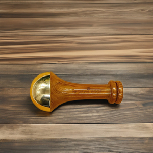 Masseur manuel ayurvédique en bronze Kansa de qualité supérieure pour le visage et le corps, drainage lymphatique, équilibre énergétique, style médiéval - Product Image 5