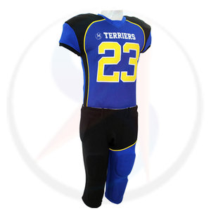 Maillots et pantalons de football américain entièrement personnalisables pour les équipes Maillots de football américains sublimés pour les équipes Uniforme de football américain - Product Image 1