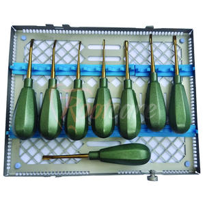 Artículo superventas, juego de elevadores de raíz de luxación Dental Premium, puntas recubiertas de Plasma de titanio, instrumentos quirúrgicos dentales - Product Image 5