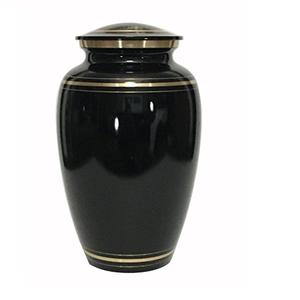 Urnes commémoratives en laiton pour cendres funéraires, fournitures funéraires, urnes de crémation avec finition émaillée, urnes pour cendres d'adultes avec finition brillante - Product Image 2