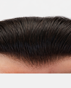 Prothèse capillaire Q6 Style KR004 pour hommes, en <span class=keywords><strong>cheveux</strong></span> humains Remy indiens, avec base en dentelle et peau fine en PU, disponible en différentes couleurs, pour remplacement capillaire masculin - Product Image 5