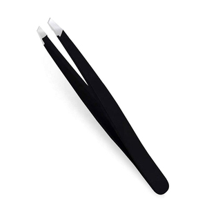 Pinces à épiler en acier inoxydable pointues personnalisées en gros - Écologiques et légères pour une épilation douce et facile - Product Image 2