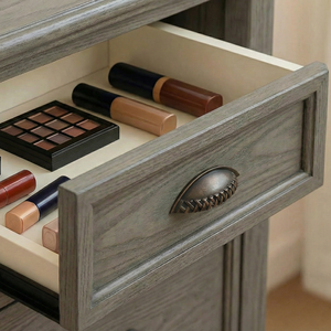 มือจับตู้ลิ้นชักทรงรีทำจากสังกะสีอัลลอยแบบวินเทจสำหรับตกแต่งห้องนอนเฟอร์นิเจอร์สำหรับห้องครัวห้องอาหารห้องน้ำ - Product Image 4