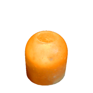 Portavelas con forma de bala de sal del Himalaya, portavelas con forma de bala de sal de roca rosa, portavelas con forma de bala de sal del Himalaya - Product Image 5
