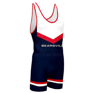 Top Sale Cheap High Quality Custom Design Gym Men Wrestling <b>Singlet</b> <b>Running</b> Men Wrestling <b>Singlet</b> - Product Image 5