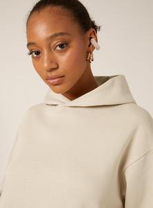 เสื้อมีฮู้ดผ้าพรีเมี่ยมสำหรับผู้หญิงดูทันสมัย - Product Image 2