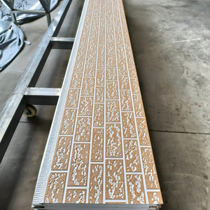 Bestpreis Sandwichplatte Metall-<span class=keywords><strong>Carvel</strong></span>-Board Einfach zu Installierende Isolierte Geprägte Metallplatte für Außenwandanwendungen - Product Image 2