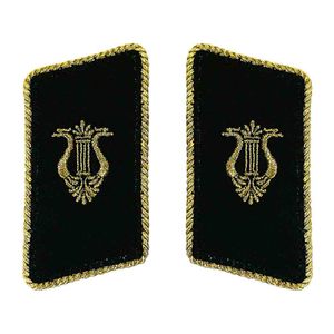 Officr Soviet Air Line Collar Tableros de hombro Tablero soviético Charretera Insignia real Ingeniero soviético Desfile Collar Tabs Ronpex - Product Image 4