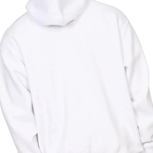 <b>White</b> Pullover <b>Hoodie</b> <b>Men</b> Cotton Fleece Hooded Sweatshirt Casual Winter Plain Solid Streetwear Fashion Wholesale Manufacturer - Product Image 6