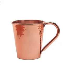Nueva taza de cobre de forma redonda con asa para cocina, Bar, Club, restaurante, uso de cobre, taza de mula de Moscú para Hotel, taza de nuevo diseño - Product Image 1