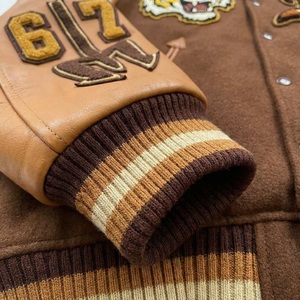 Chaqueta Varsity de Alta Calidad, Estilo Urbano Y2K, Moda Casual, Estilo Americano, Chaqueta de Béisbol para Hombre - Product Image 6