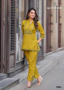 MITToo Korra ชุดพิมพ์ลาย, ชุดเสื้อผ้าแนวอินเดียและปากีสถาน - Product Image 3