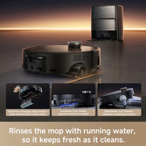 High Performance Cordless Robot <b>Vacuum</b> <b>Cleaner</b> Movas Z60 Ultra Roller Design with Warranty - Product Image 3